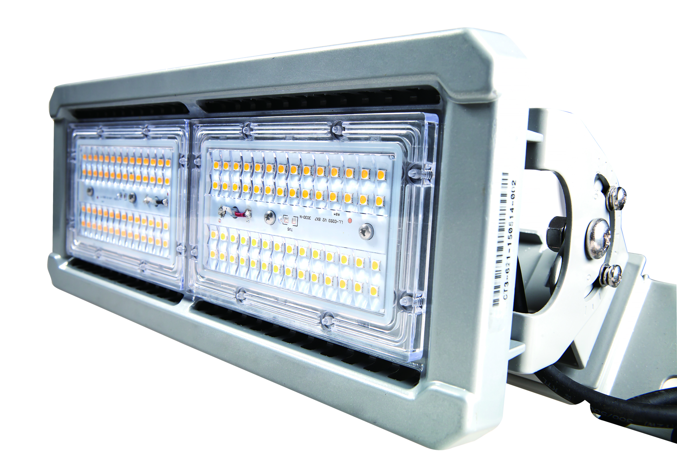 Luz de túnel LED série TE - Dois módulos (suporte internacional)